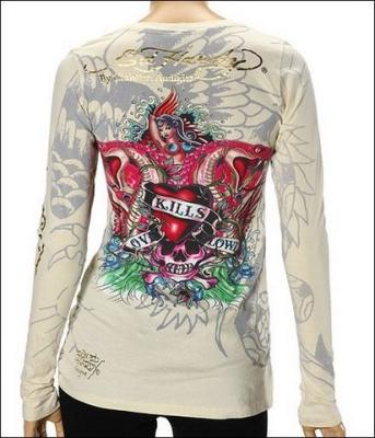 Ed Hardy shirts women-415